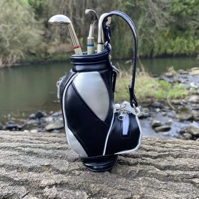 Juego de mini bolígrafos bolsa de golf - regalo de golf para un golfista 3 x bolígrafos de colores Foto 1 de 4