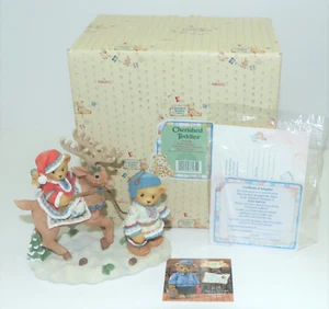 CHERISHED TEDDIES FIGURINE SVEN & LIV ALL PATHS LEAD TO KINDNESS LE97 NIB 272159 - Picture 1 of 7
