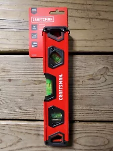 CRAFTSMAN Aluminum 9.0" 3 Vial Magnetic Torpedo level. Brand New. - Picture 1 of 3