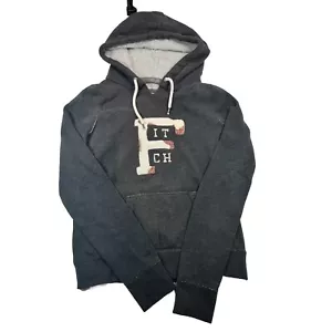Abercrombie & Fitch Hoodie Damen Junior grau Sweatshirt Y2K Größe M - Bild 1 von 8