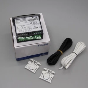 Controlador termostato de temperatura gris XR06CX-4DAFILS para congelador 2 sondas 115V - Imagen 1 de 6