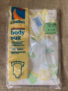 Body De Colección Carter's Dead Stock Bebé con Flores GRANDE 19-26 libras Nuevo en Paquete - Imagen 1 de 2