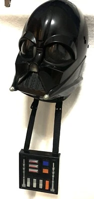 Star Wars 2004 Darth Vader Voice Changer Sound Effects Helmet Mask NO DOME - Image 1 of 4