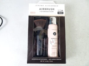 MagicMinerals AirBrush Foundation by Jerome Alexander – 2pc Set Light Medium - Picture 1 of 2