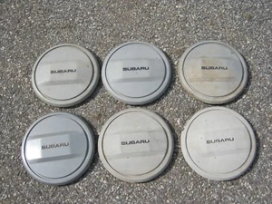 Factory original 1985 1986 Subaru GL twist on center caps hubcaps - Picture 1 of 21