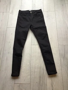 Hera London Herren Skinny Jeans Schwarz Stretch 28 Reg Used Decent Con Gute Passform - Bild 1 von 7