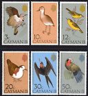Cayman Islands 1975 MiNr. 350 - 355 Kaiman Birds - II Parrots  6v MNH** 22,00 ?