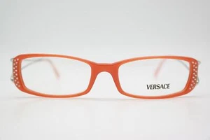 Gafas Versace 3031-B Naranja Plata Esquina Montura Gafas Nuevas - Imagen 1 de 6