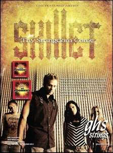 Skillet band John Korey Cooper GHS Boomers guitar strings ad 2005 advertisement - Picture 1 of 3