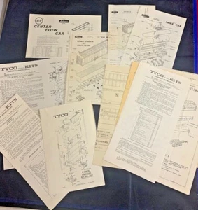 TRAIN INSTRUCTIONS OLD INSTRUCTIONS POLA ATHEARN AMBRO VARIETY OF VINTAGE - Picture 1 of 10