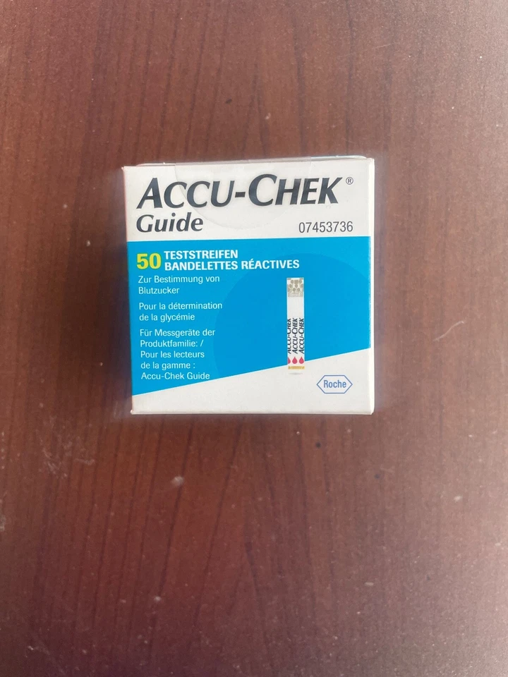 Accu - Chek Guide  50 Stück |Teststreifen  REF 07453736016 | Verfall: 15.01.2026 - Bild 1 von 3