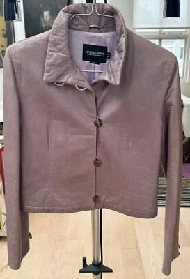 Chaqueta de cuero Giorgio Armani IT44 Foto 1 de 4