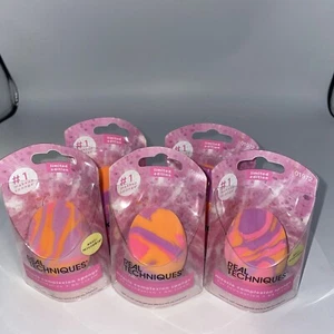 LOT OF 5 Real Techniques by Sam & Nic Miracle Cleansing Sponge NEW!! - Picture 1 of 3