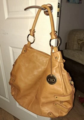 Bolso de mano SADDLER de cuero marrón suave genuino Foto 1 de 4