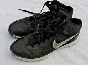 Nike Lunarlon "Hyper Quickness" schwarz Basketballschuhe, Herren 9,5 gepflegt - Bild 1 von 5