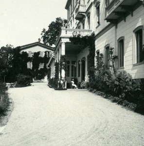 Italy Lake Maggiore Pallanza Eden Hotel Old Possemiers Stereoview Photo 1900 - Picture 1 of 3