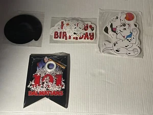 101 Dalmatians Birthday Party Supplies Banner Cake Topper Cupcake Toppers Disc - Picture 1 of 6
