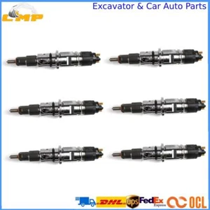 Inyectores de combustible 6 piezas 4981076 0445120050 0445120185 para Dodge Ram 2500 07-12 6,7 L - Imagen 1 de 7