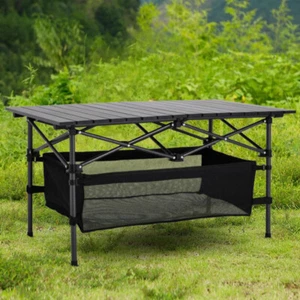 Aluminium Folding Table Portable Storage Desk Camping Garden Party Diner Fishing - Picture 1 of 12