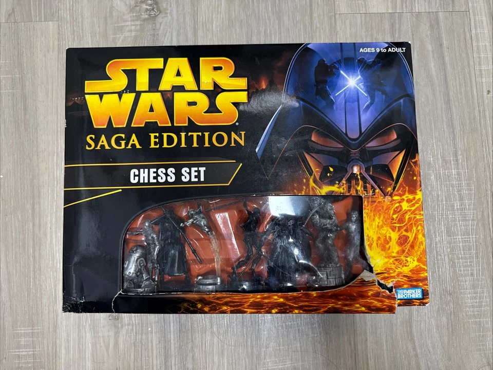 Juego de Ajedrez Edición Saga Star Wars 32 Piezas, Resina Alta Gama, Tablero Original Foto 1 de 3