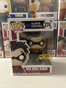 Funko Pop - #274 Red Wing Robin - DC Super Heroes - Hot Topic Excl. con protector - Imagen 1 de 7