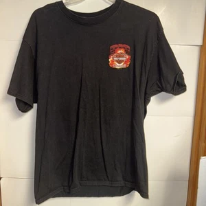 Harley Davidson Big Island Kona Hawaii Motorcycle T-Shirt Mens XL Black - Picture 1 of 4