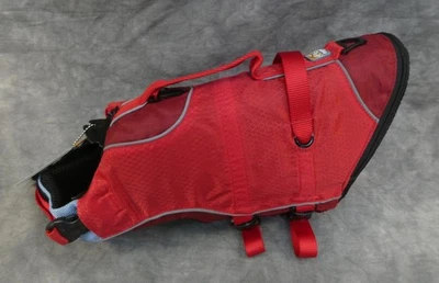Chaleco salvavidas Kurgo Surf 'N Turf para perros, talla S - ¡Nuevo! Flotación Rojo y Negro Foto 1 de 4