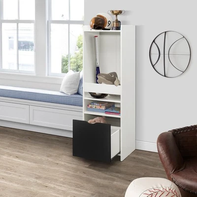 Muebles Marca Kings - Librería Infantil 2 Estantes con Cajón, Sala de Juegos de Almacenamiento de Juguetes Foto 1 de 4