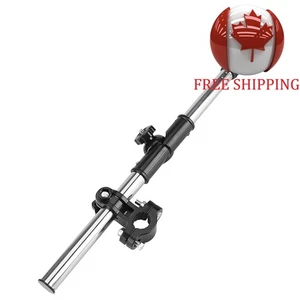 Sturdy 360° Adjustable Umbrella Holder - Mount for Stroller/Bicycle Black - Photo 1 sur 17