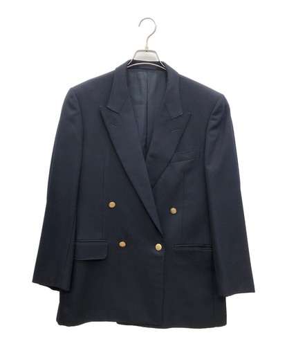 Blazer doppio Burberry's G button blu navy taglia: A7 (circa 180 cm)