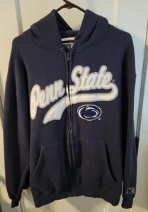 Penn State Sudadera con Capucha Azul Marino Cremallera e5 X-Grande Nunca Usada - Imagen 1 de 5