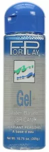 FORPLAY GEL  LUBE MOISTURIZING LUBRICANT WATER BASED 10.75 oz BLUE - Picture 1 of 3