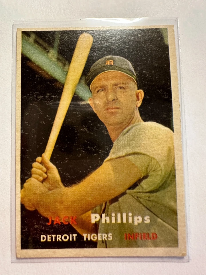 K47,865 - 1957 Topps #307 Jack D. Phillips DP - Image 1 of 1