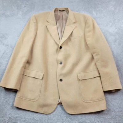Brooks Brothers Blazer Jacket Mens 46 Brown Camel Hair Sports Jacket - Image 1 of 4