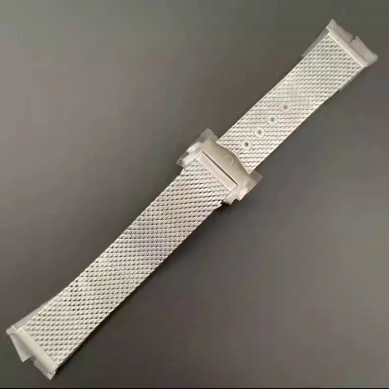 Adecuado para Omega Seahorse 300 Correa 007 Titanio Acero Malla Cinturón 20mm Foto 1 de 4