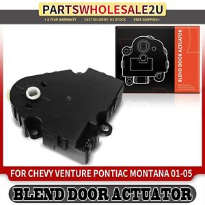 HVAC Blend Door Actuator for Chevy Venture Pontiac Montana 2001-2005 Auxiliary