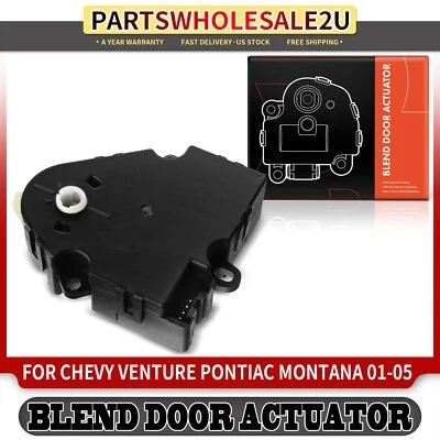 Actuador de puerta de mezcla de climatización para Chevy Venture Pontiac Montana 2001-2005 auxiliar Foto 1 de 4