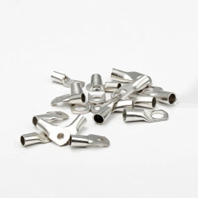 2.5-70mm² Tinned Copper Lug Ring Battery Terminals Wire Welding Cable Connectors - Image 1 of 4