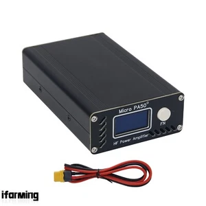 Micro PA50-3 3rd Gen 50W 3.5M-30MHz Portable RF Shortwave Power Amp LPF Filter - Picture 1 of 6