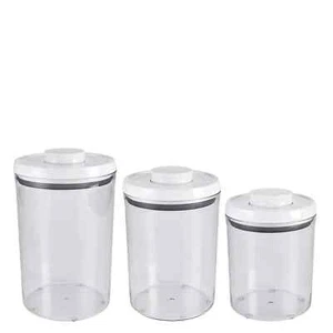 OXO Good Grips 3-Piece Airtight POP Round Canister Set - Picture 1 of 6