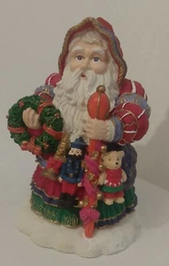 SEARS Traditional Santa Figurine IN ORIGINAL BOX Vintage Christmas Rare Holiday  - Picture 1 of 4