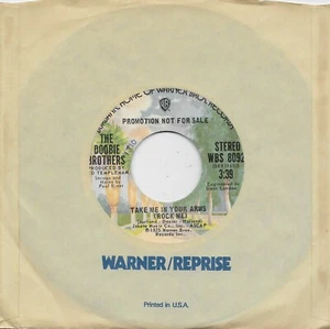 THE DOOBIE BROTHERS Take Me In Your Arms promo 45 - Picture 1 of 1