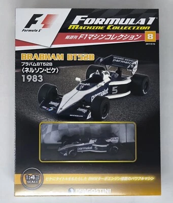 DeAGOSTINI 1:43 F1 Máquina Colección 8 Brabham BT52B N.Piquet 1983 VERSIÓN JAPÓN Foto 1 de 3
