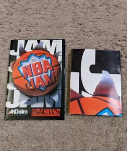 NBA Jam Super Nintendo SNES Anleitung Booklet & RAR POSTER - Bild 1 von 5
