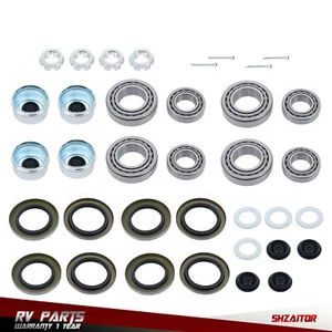 4 Set 25580 15123 Boat Trailer Axles Bearing Kits For 1.25" to 1.75" 5200-6000lb - Picture 1 of 14
