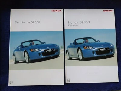 Honda S2000 Prospekt 03.2006 + Preisliste Foto 1 de 4