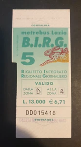 Biglietto Metrebus Trambus Lazio (VR275) - Picture 1 of 2