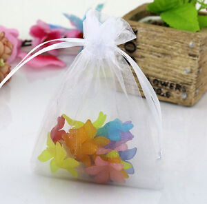 New Organza Gift Bags Wedding Christmas Party Favor Packaging Pouches 