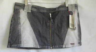 Minifalda vaquera BDG Urban Outfitters talla grande gris bolsillos a presión logotipo nueva con etiquetas Foto 1 de 4