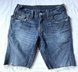 Vintage True Religion Joey Super T Cutoff Jean Shorts – Men’s Size 31 - Picture 1 of 6